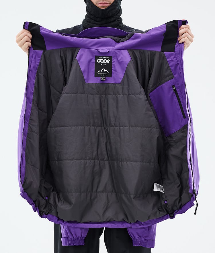 Dope Spartan Snowboardjacka Herr Vivid Purple, Bild 8 av 8