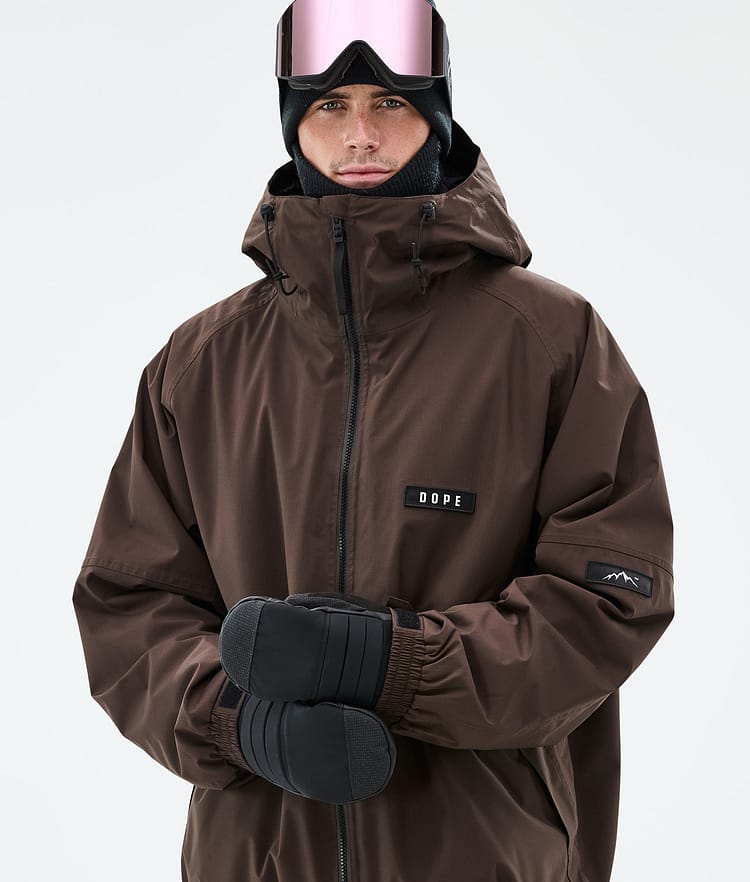 Dope Spartan Skidjacka Herr Dark Brown, Bild 2 av 9