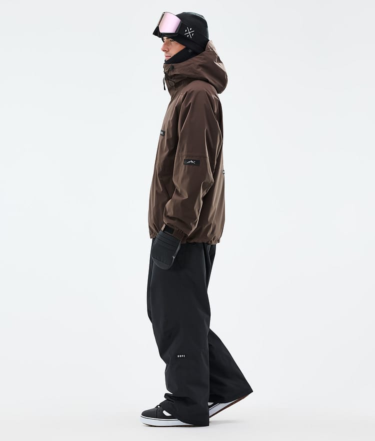 Dope Spartan Snowboardjacka Herr Dark Brown, Bild 3 av 8