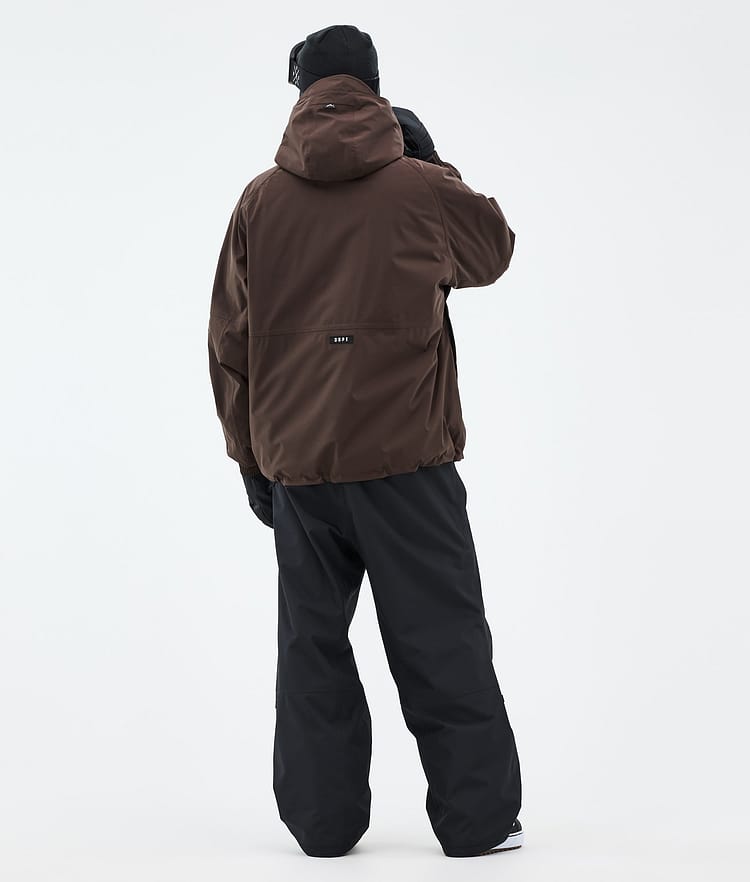 Dope Spartan Snowboardjacka Herr Dark Brown, Bild 4 av 8