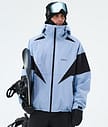 Dope Spartan Snowboardjacka Herr Spike Light Blue/Black