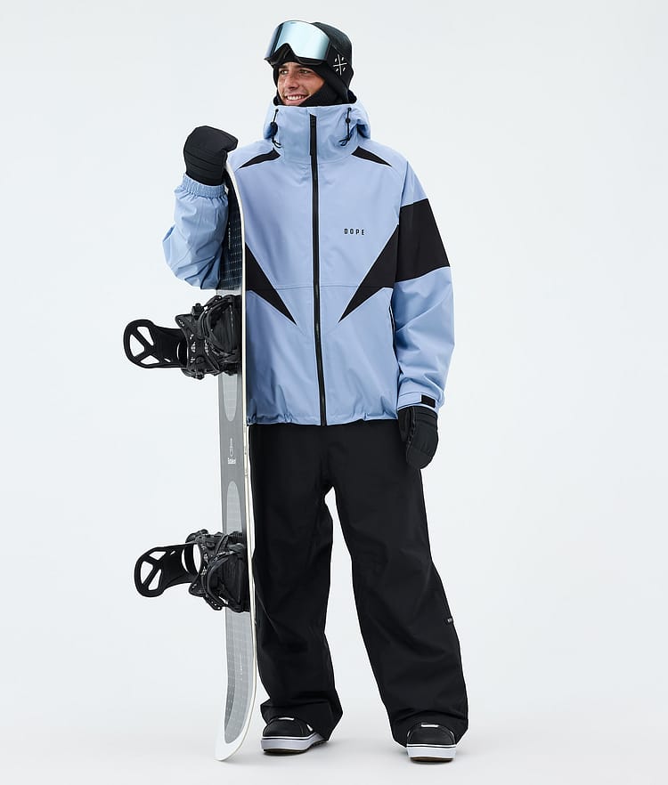 Dope Spartan Snowboardjacka Herr Spike Light Blue/Black, Bild 2 av 8