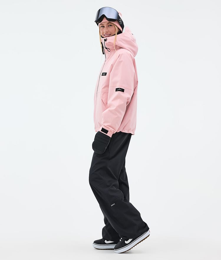 Dope Spartan W Snowboardjacka Dam Soft Pink, Bild 3 av 8