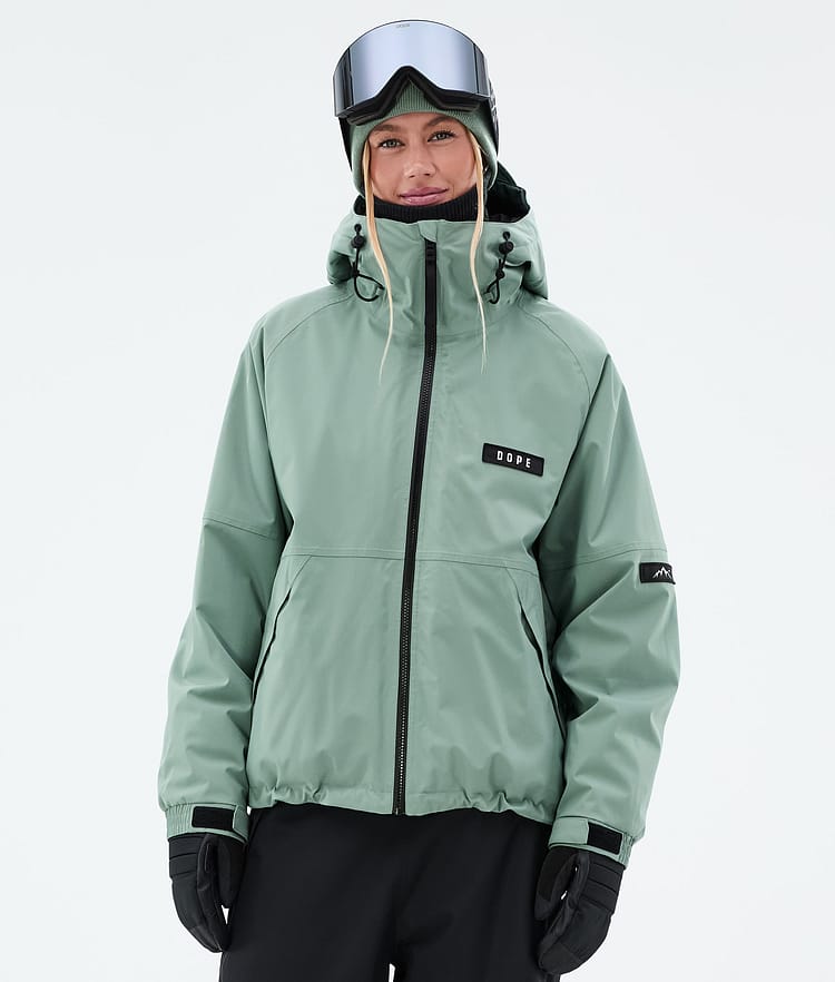 Dope Spartan W Snowboardjacka Dam Faded Green, Bild 1 av 8