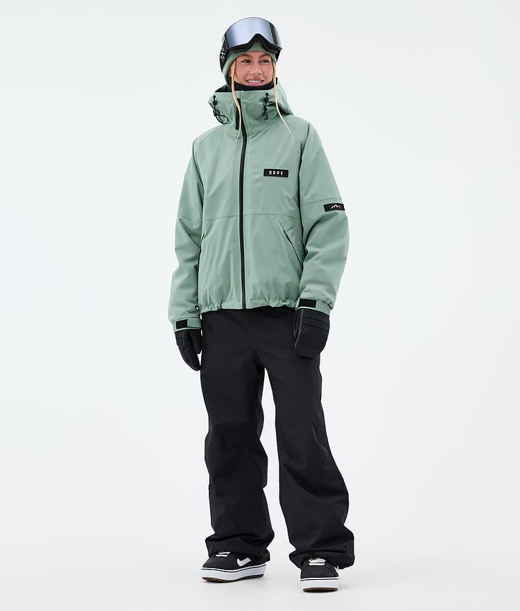 Dope Spartan W Snowboardjacka Dam Faded Green, Bild 2 av 8