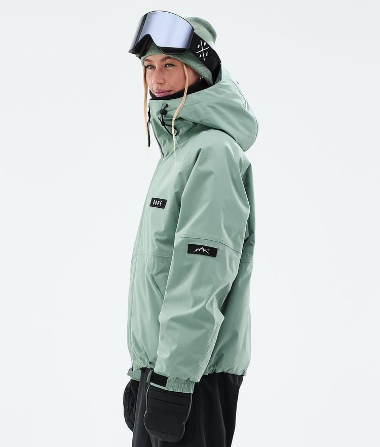Dope Spartan W Snowboardjacka Dam Faded Green, Bild 5 av 8