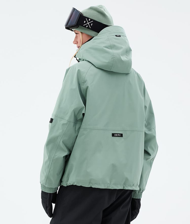 Dope Spartan W Snowboardjacka Dam Faded Green, Bild 6 av 8