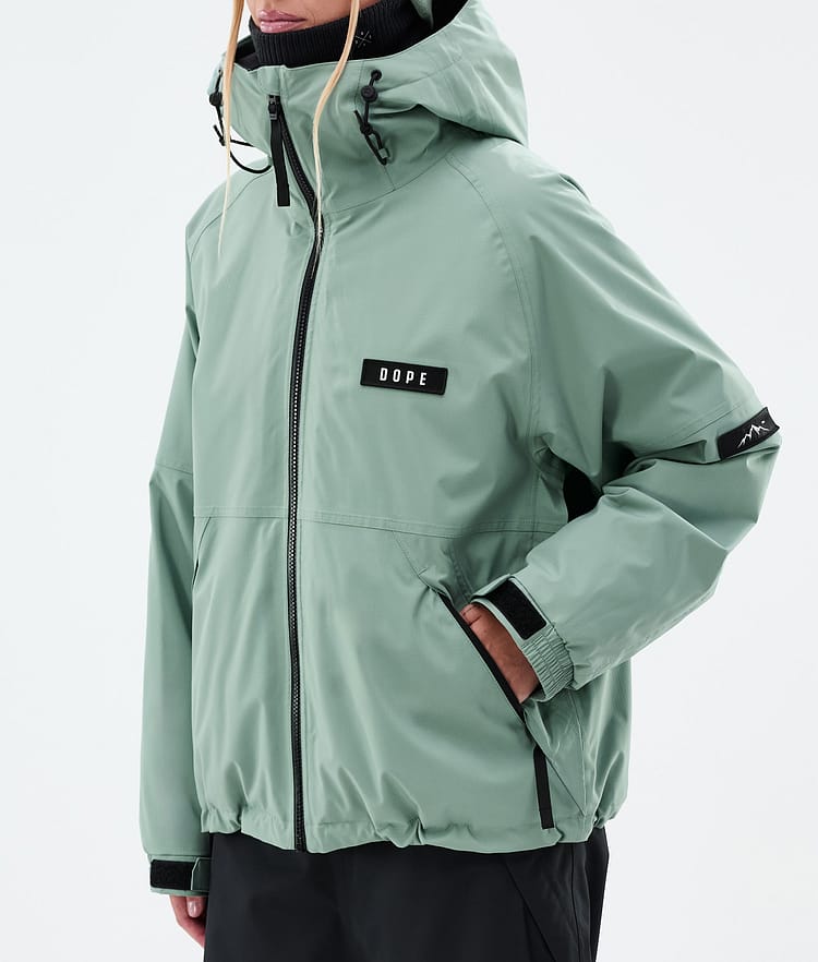 Dope Spartan W Snowboardjacka Dam Faded Green, Bild 7 av 8