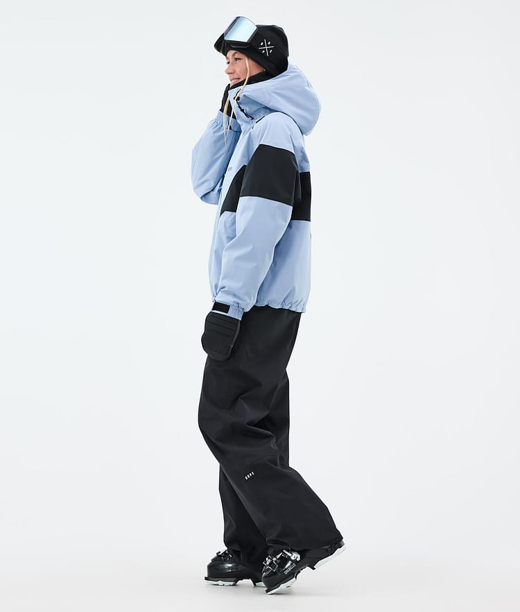 Dope Spartan W Skidjacka Dam Spike Light Blue/Black, Bild 3 av 8