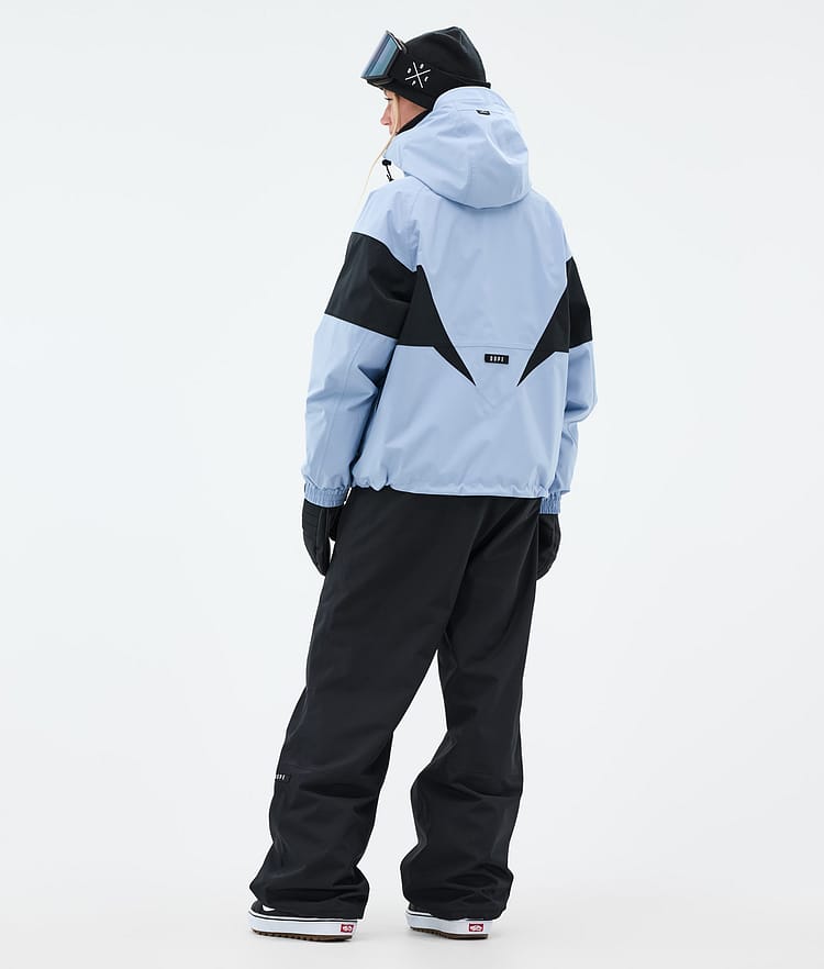 Dope Spartan W Snowboardjacka Dam Spike Light Blue/Black, Bild 4 av 8