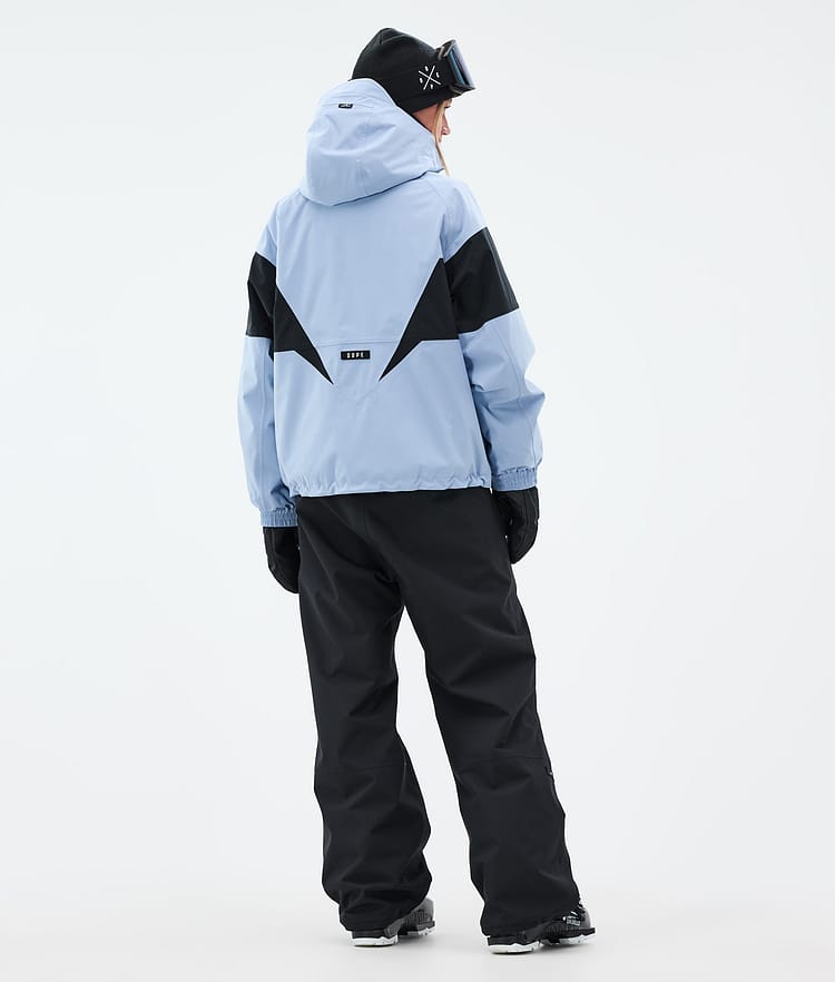 Dope Spartan W Skidjacka Dam Spike Light Blue/Black, Bild 4 av 8