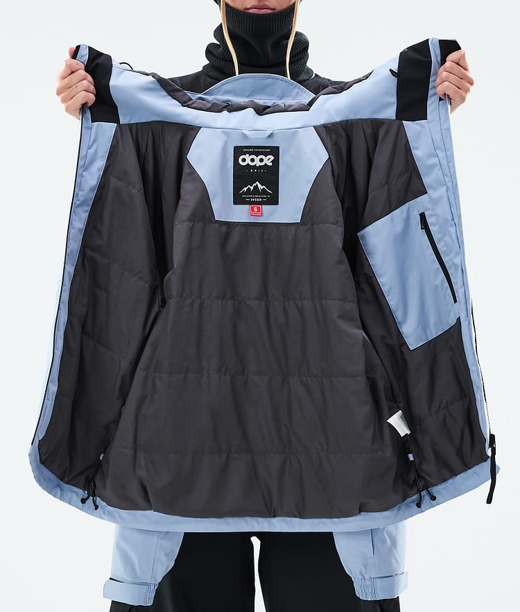 Dope Spartan W Skidjacka Dam Spike Light Blue/Black, Bild 8 av 8