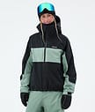 Dope Spartan W Skidjacka Dam Stripe Black/Faded Green