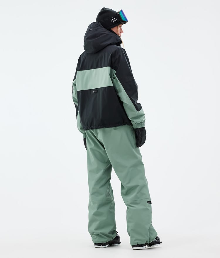 Dope Spartan W Skidjacka Dam Stripe Black/Faded Green, Bild 4 av 8