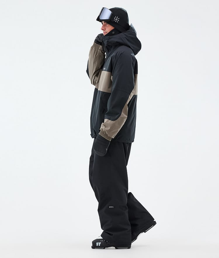 Dope Spartan Skidjacka Herr Stripe Black/Walnut, Bild 3 av 8