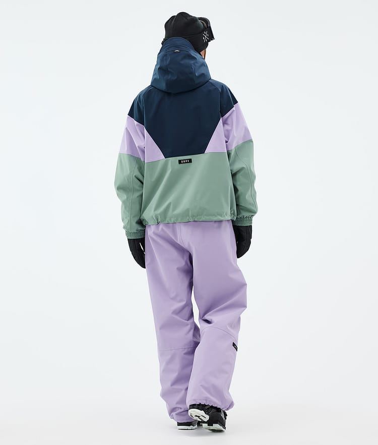 Dope Spartan W Skidjacka Dam Sport Dark Blue/Faded Violet/Faded Green, Bild 4 av 8