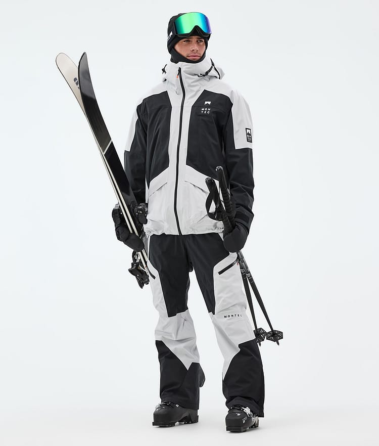 Montec Morpheus Skidjacka Herr Light Grey/Black, Bild 3 av 10