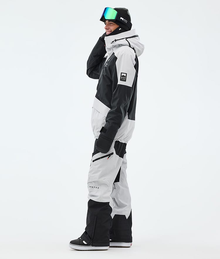 Montec Morpheus Snowboardjacka Herr Light Grey/Black, Bild 4 av 10