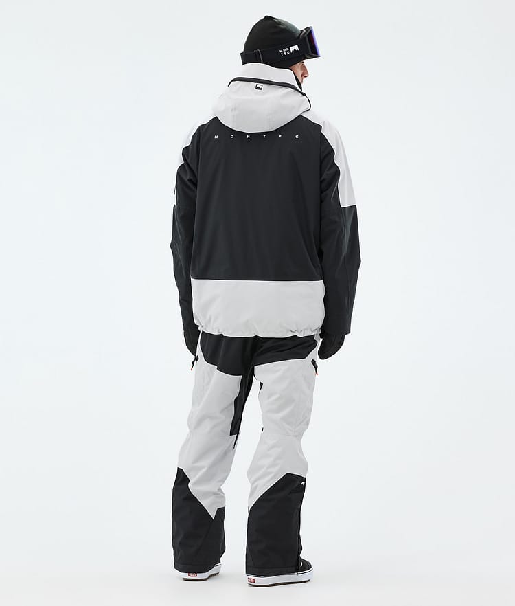 Montec Morpheus Snowboardjacka Herr Light Grey/Black, Bild 5 av 10