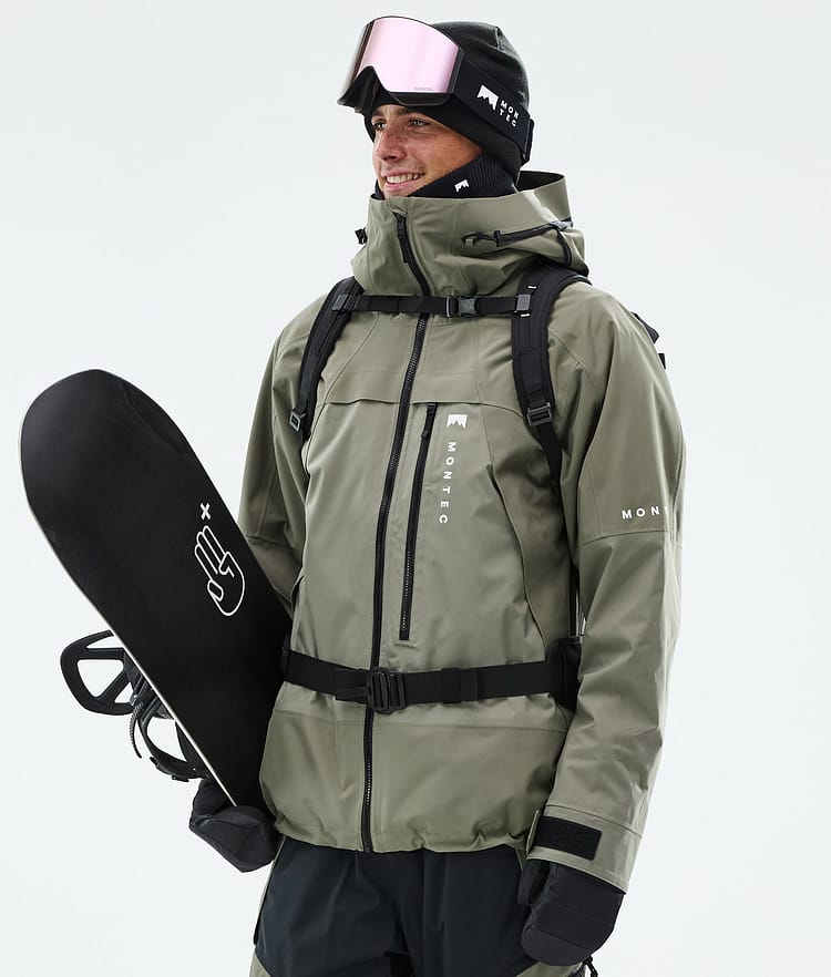 Montec Oracle Snowboardjacka Herr Greenish, Bild 1 av 11