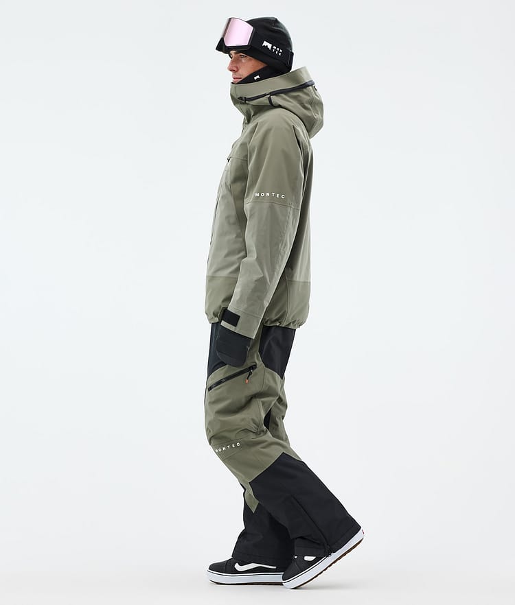 Montec Oracle Snowboardjacka Herr Greenish, Bild 4 av 11