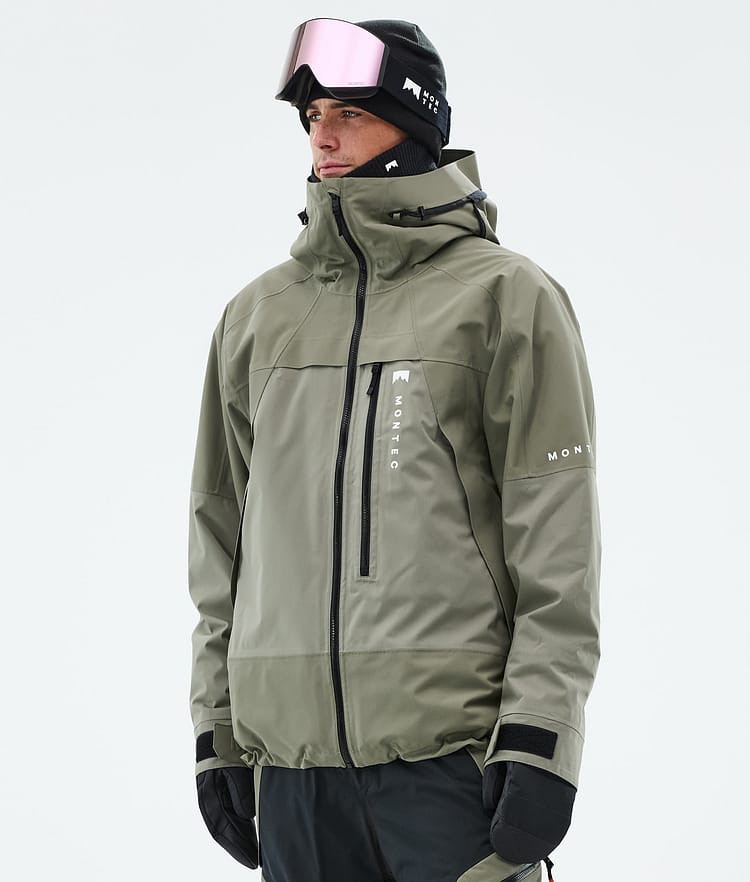 Montec Oracle Snowboardjacka Herr Greenish, Bild 6 av 11