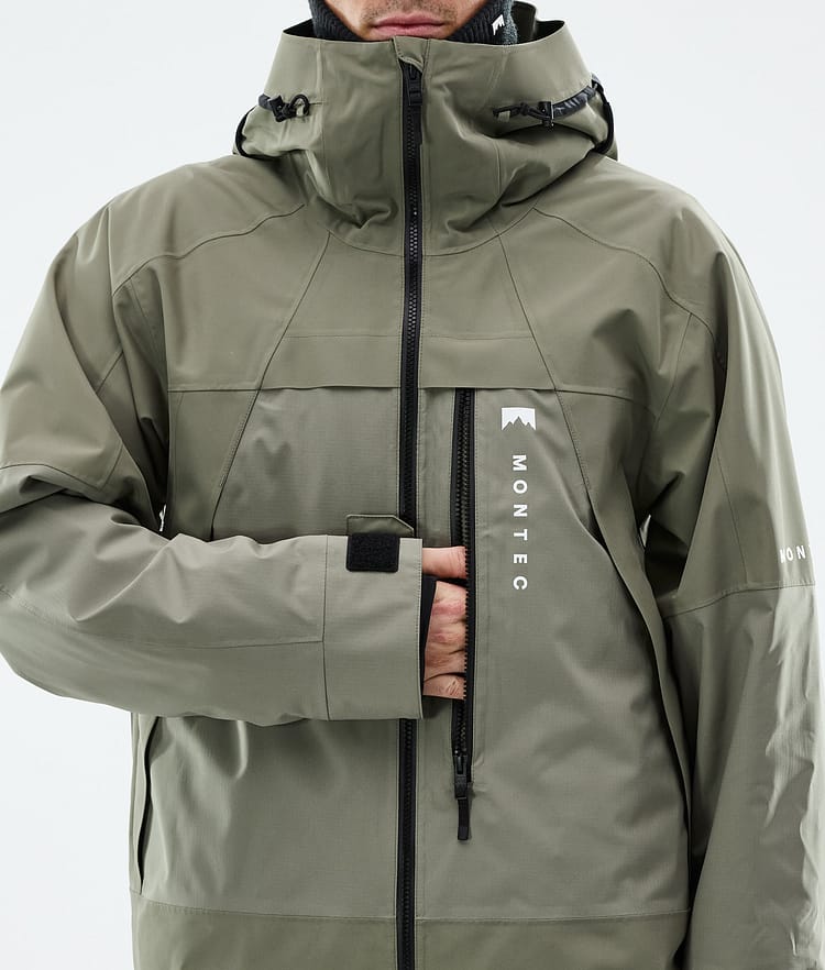 Montec Oracle Snowboardjacka Herr Greenish, Bild 10 av 11