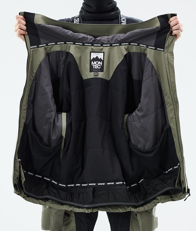 Montec Oracle Snowboardjacka Herr Greenish, Bild 11 av 11