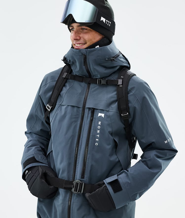 Montec Oracle Snowboardjacka Herr Metal Blue, Bild 2 av 10
