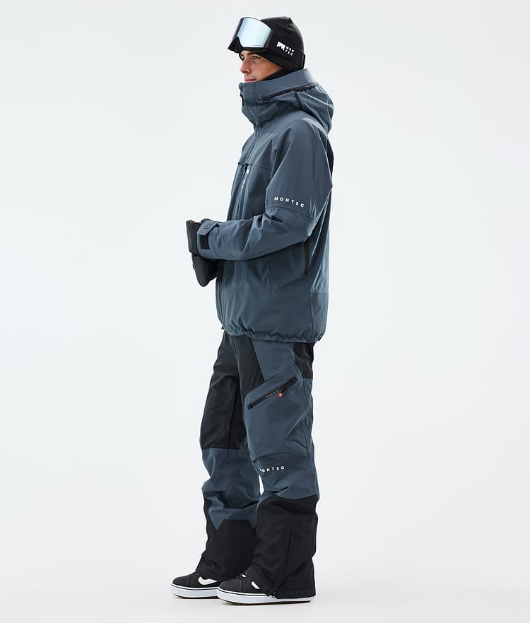 Montec Oracle Snowboardjacka Herr Metal Blue, Bild 4 av 10