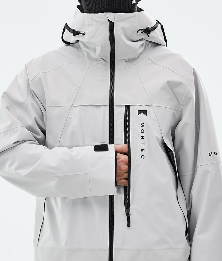 Montec Oracle Skidjacka Herr Light Grey, Bild 8 av 10