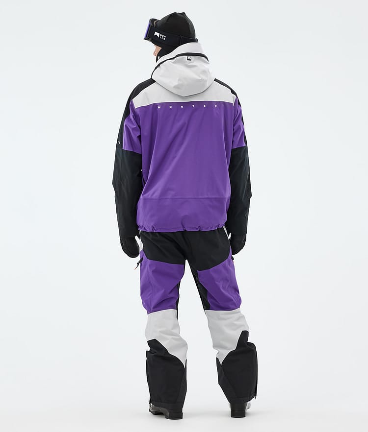 Montec Oracle Skidjacka Herr Light Grey/Black/Vivid Purple, Bild 5 av 10