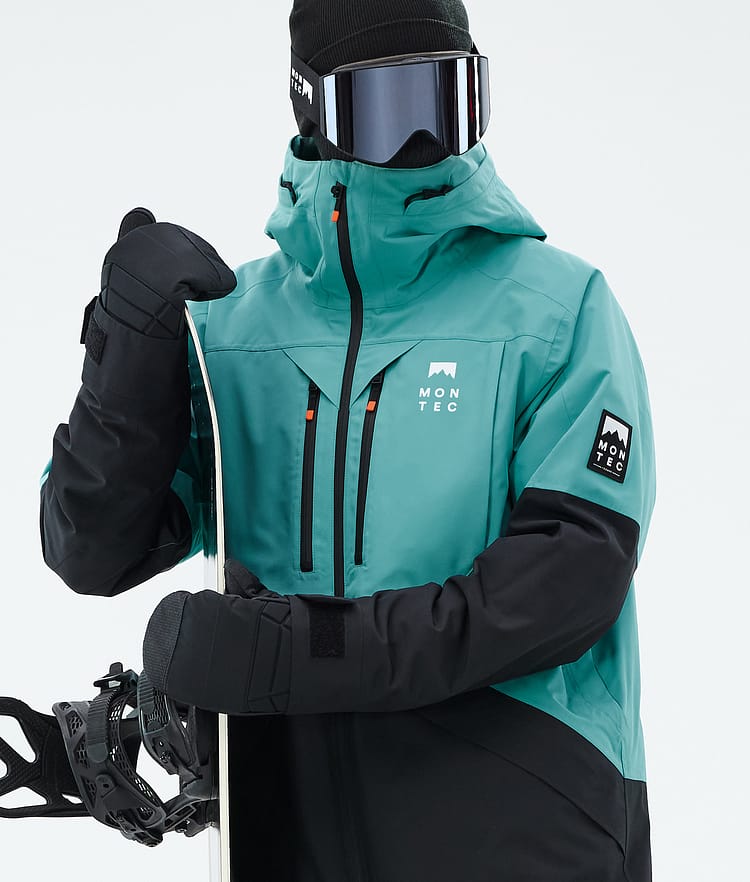 Montec Arch Snowboardjacka Herr Turquoise/Black, Bild 2 av 10