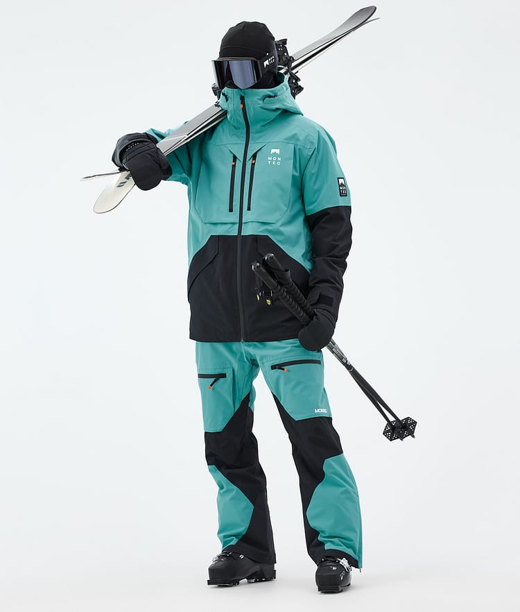 Montec Arch Skidjacka Herr Turquoise/Black, Bild 3 av 10