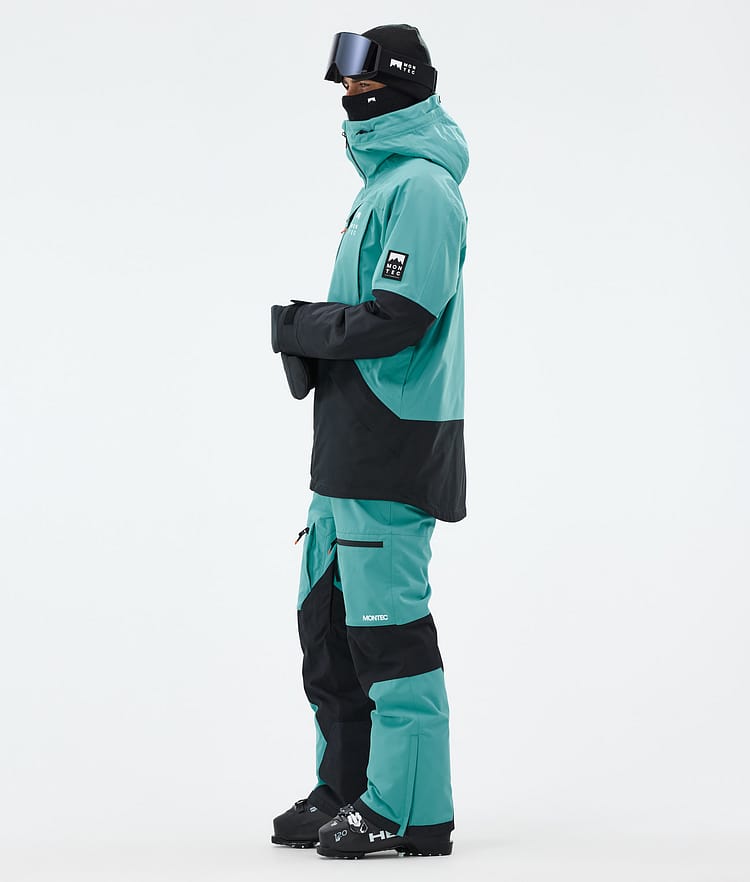 Montec Arch Skidjacka Herr Turquoise/Black, Bild 4 av 10