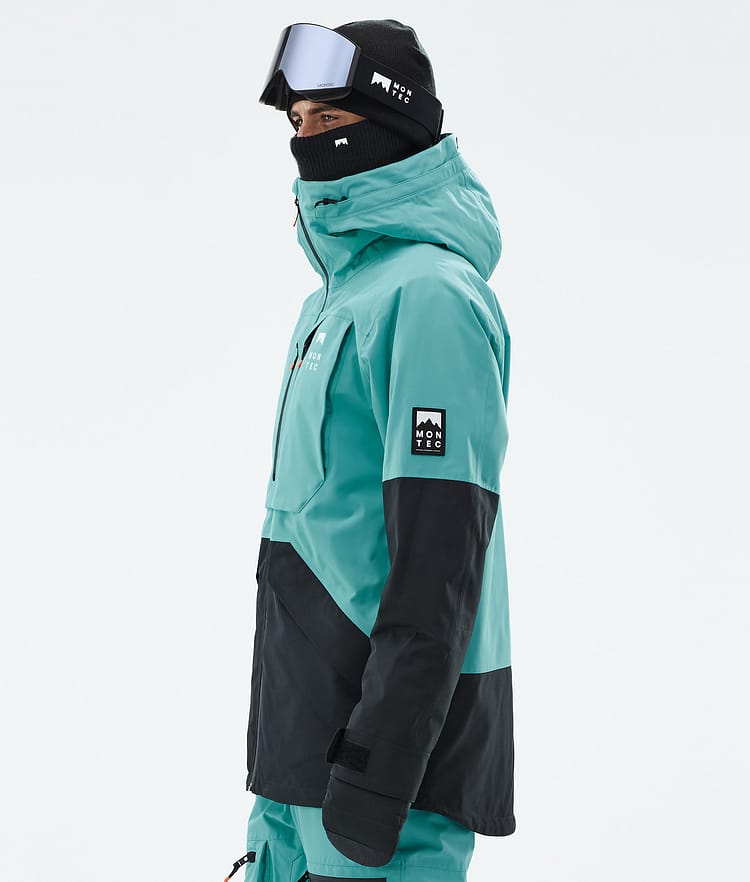 Montec Arch Skidjacka Herr Turquoise/Black, Bild 6 av 10