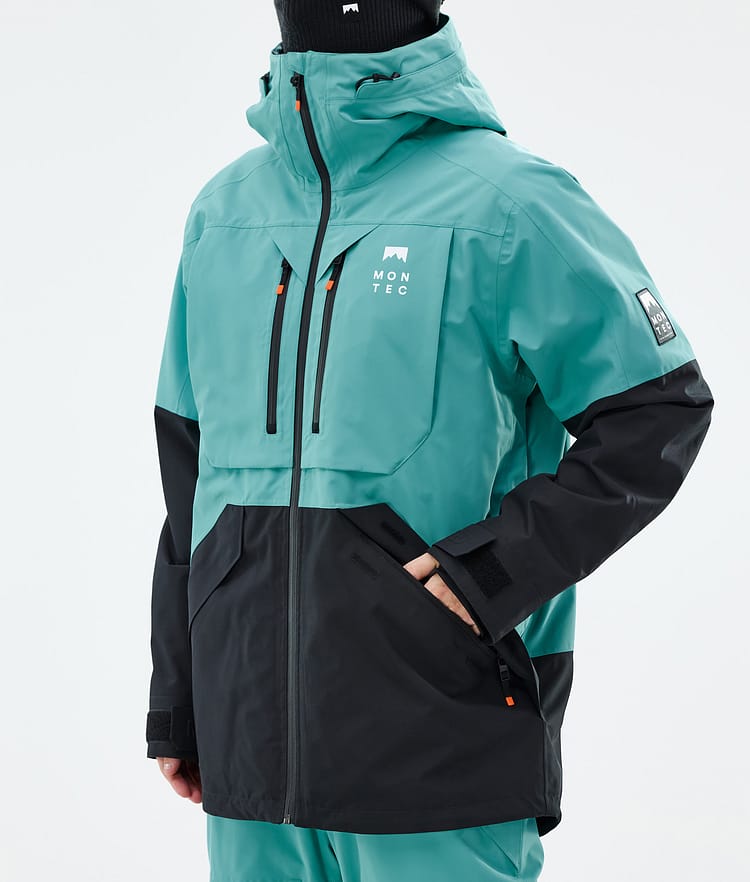 Montec Arch Snowboardjacka Herr Turquoise/Black, Bild 8 av 10
