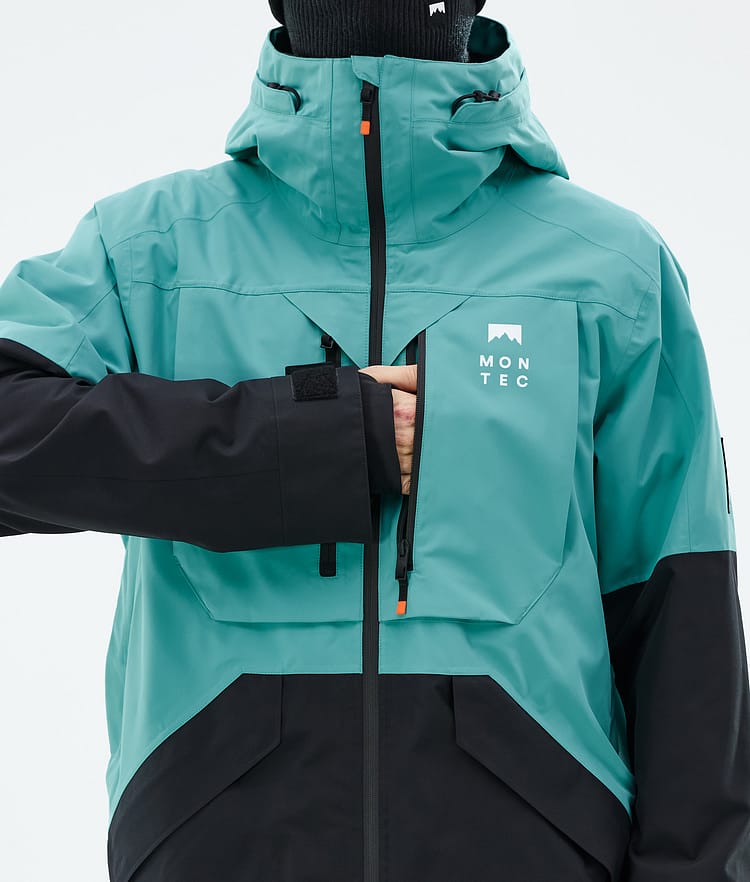 Montec Arch Snowboardjacka Herr Turquoise/Black, Bild 9 av 10