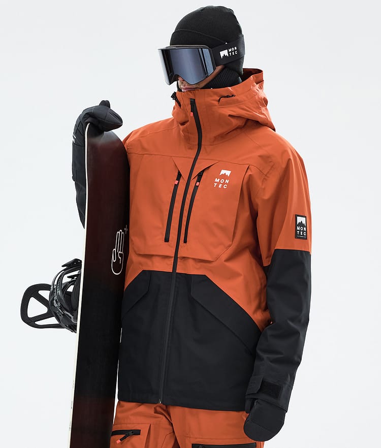 Montec Arch Snowboardjacka Herr Burned Orange/Black, Bild 1 av 10