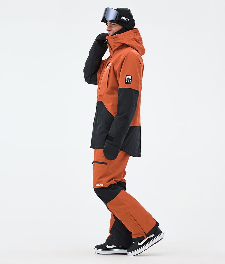 Montec Arch Snowboardjacka Herr Burned Orange/Black, Bild 4 av 10