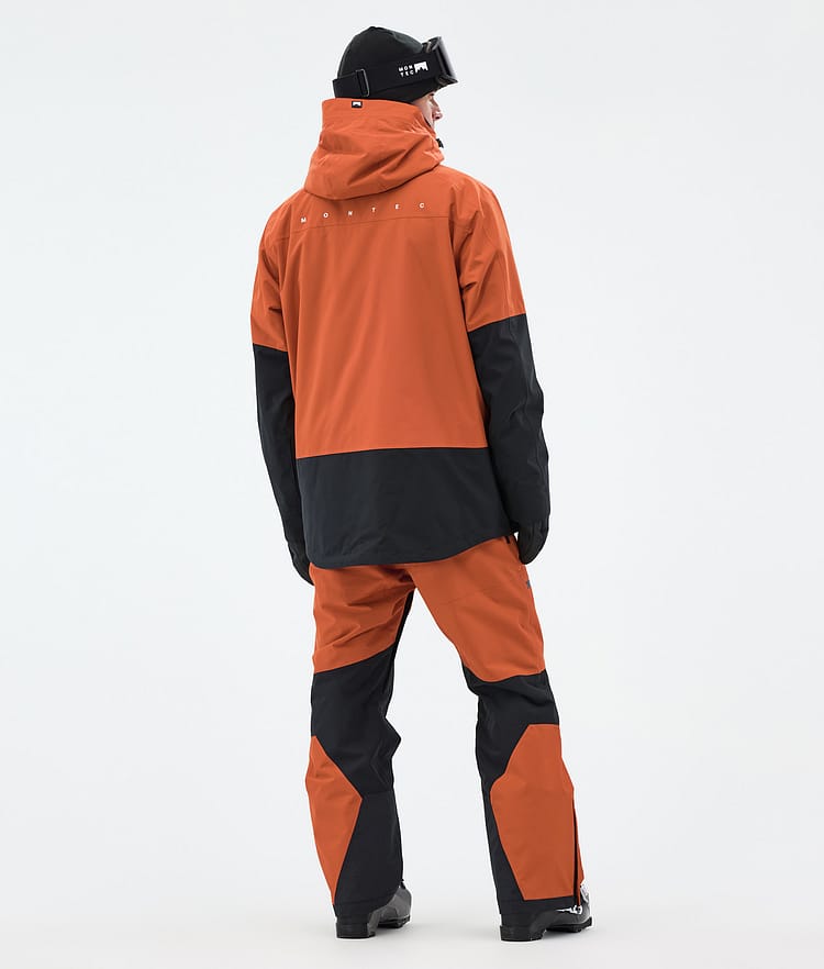 Montec Arch Skidjacka Herr Burned Orange/Black, Bild 5 av 10