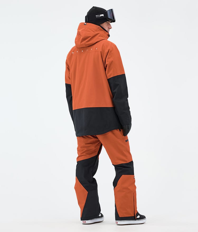 Montec Arch Snowboardjacka Herr Burned Orange/Black, Bild 5 av 10
