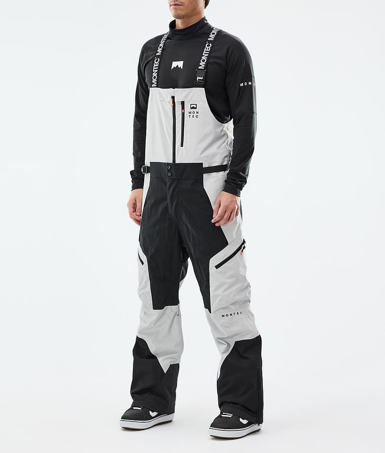 Montec Dozer Snowboardbyxa Herr Light Grey/Black, Bild 1 av 6