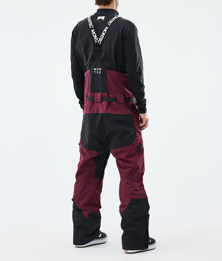 Montec Dozer Snowboardbyxa Herr Burgundy/Black, Image 3 of 6