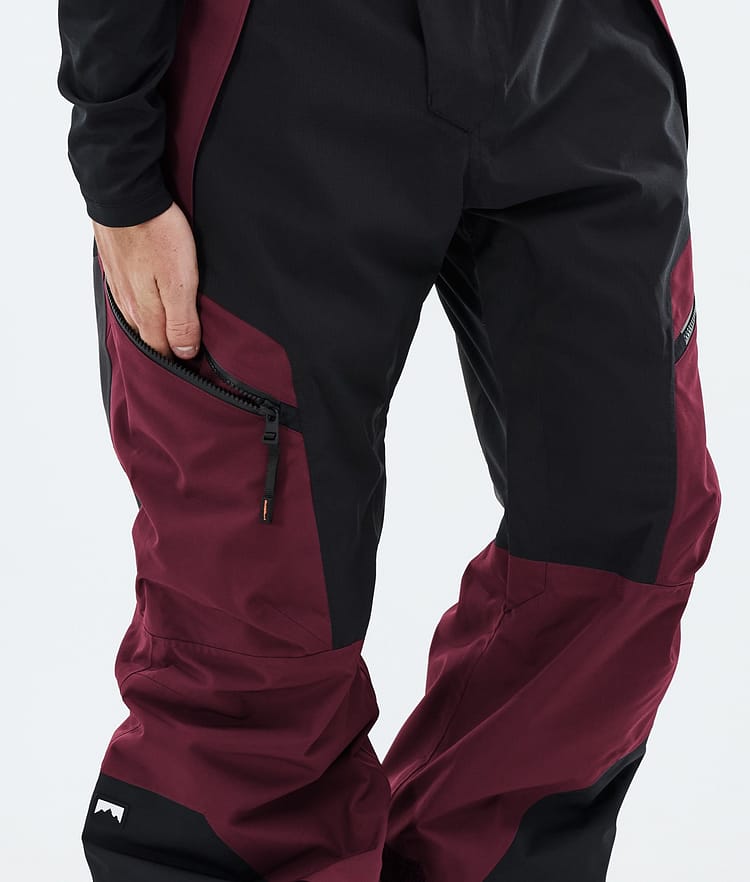 Montec Dozer Snowboardbyxa Herr Burgundy/Black, Image 6 of 6
