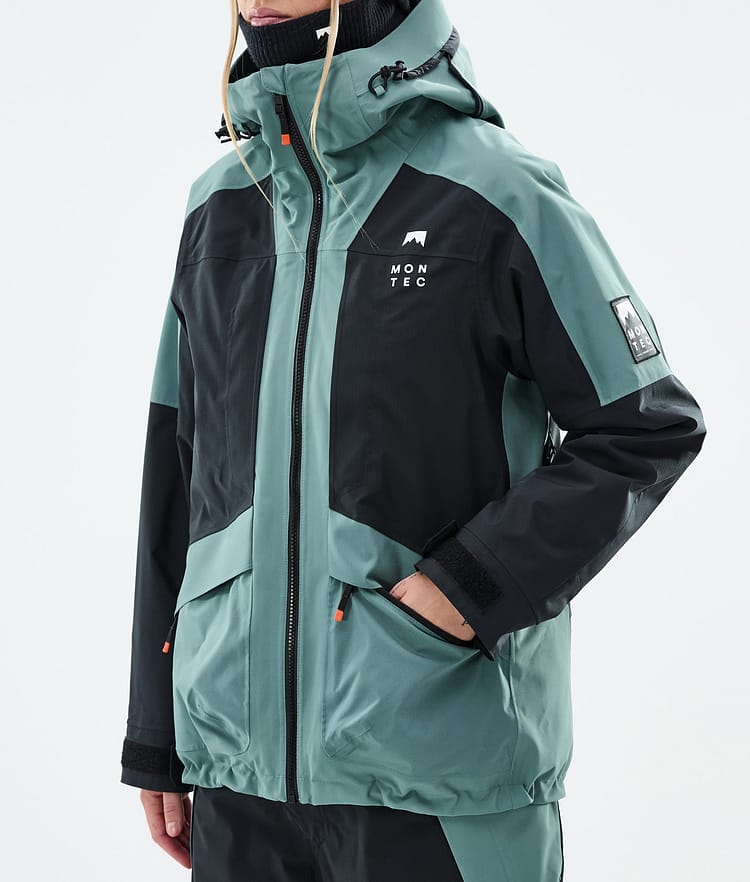 Montec Morpheus W Snowboardjacka Dam Atlantic/Black, Bild 8 av 10