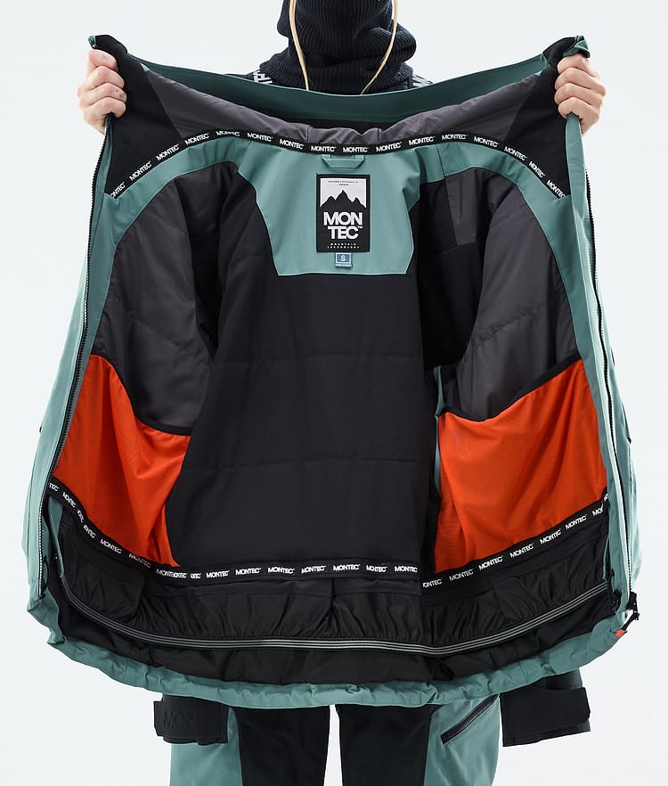 Montec Morpheus W Snowboardjacka Dam Atlantic/Black, Bild 10 av 10