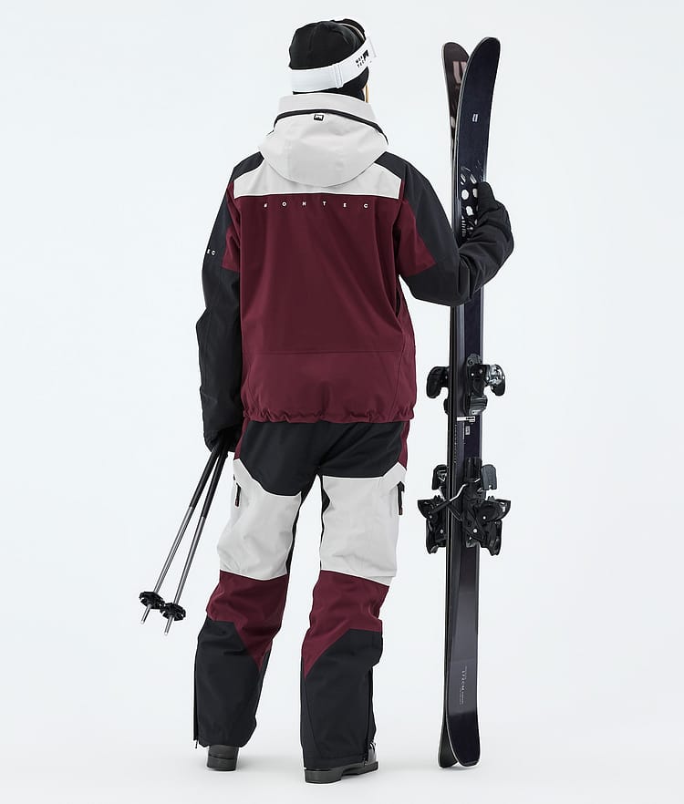 Montec Oracle W Skidjacka Dam Light Grey/Black/Burgundy, Image 3 of 9