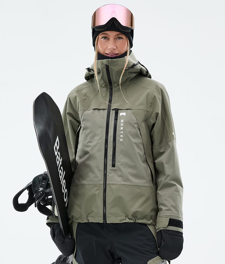 Montec Oracle W Snowboardjacka Dam Greenish, Bild 1 av 10
