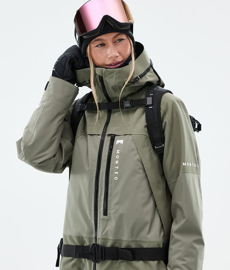 Montec Oracle W Snowboardjacka Dam Greenish, Bild 2 av 10